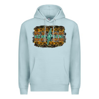 Blue Mist babe Premium Hoodie - RacoonDesign