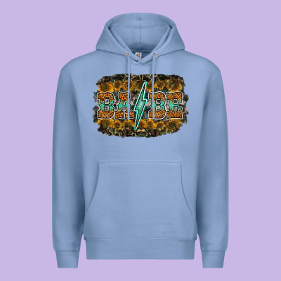 Babe Premium Hoodie Designed By Racoondesign