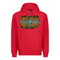 Red babe Premium Hoodie - RacoonDesign