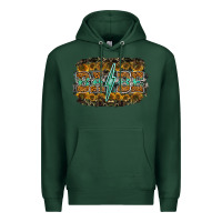 Sports Green babe Premium Hoodie - RacoonDesign