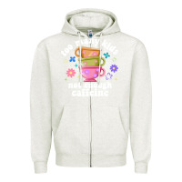 Oatmeal Heather too many kids not enough caffeine Zipper Hoodie - JahusDesignShop