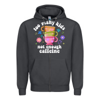 Smoke too many kids not enough caffeine Zipper Hoodie - JahusDesignShop