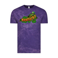 Cloud Purple Kentucky map St. Patrick's Day Vintage Tee - FaDigitalArtStudio