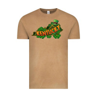 Vintage Camel Kentucky map St. Patrick's Day Vintage Tee - FaDigitalArtStudio