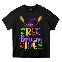 Black free broom rides Heavy Core Tee - CowGirlArtShop