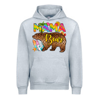 Heather Grey mama bear summer Urban Hoodie - RanaPortraitStore