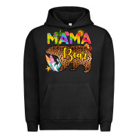 Pigment Black mama bear summer Urban Hoodie - RanaPortraitStore