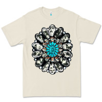 Bone cowhide aztec gemstone Premium Tee - RanaPortraitStore