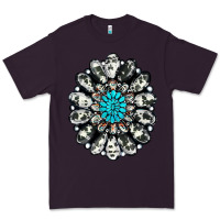 Plum cowhide aztec gemstone Premium Tee - RanaPortraitStore