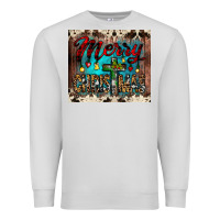 Dove Grey merry christmas cross tumbler Premium Sweatshirt - JahusDesignShop