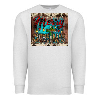 Oatmeal Heather merry christmas cross tumbler Premium Sweatshirt - JahusDesignShop