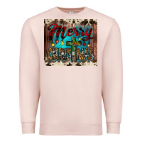 Pale Pink merry christmas cross tumbler Premium Sweatshirt - JahusDesignShop