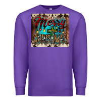 Purple merry christmas cross tumbler Premium Sweatshirt - JahusDesignShop