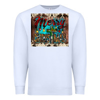 White merry christmas cross tumbler Premium Sweatshirt - JahusDesignShop