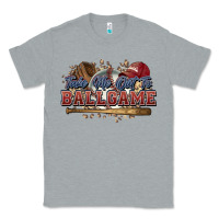 Heather Grey Take me out to ball game baseball Classic Tee - HowdyJamesFarm