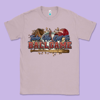 Take Me Out To Ball Game Baseball Classic Tee Designed By Howdyjamesfarm