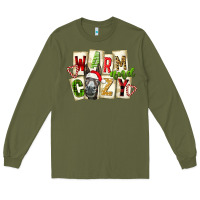 Army Green warm and cozy donkey Long Sleeve Tee - FaDigitalArtStudio