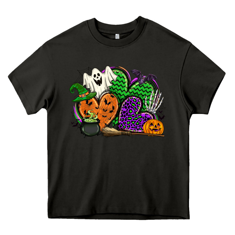 Halloween Heart Heavy Core Tee by CowGirlArtShop | Teevron