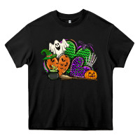 Black halloween heart Heavy Core Tee - CowGirlArtShop