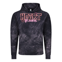 Cloud Black Heart Breaker Valentine Vintage Hoodie - CowhideDigitalArt