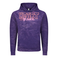 Cloud Purple Heart Breaker Valentine Vintage Hoodie - CowhideDigitalArt