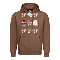 Chestnut teacher Zipper Hoodie - JahusDesignShop