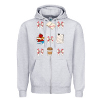 Heather Grey teacher Zipper Hoodie - JahusDesignShop