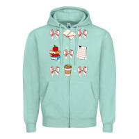 Seafoam teacher Zipper Hoodie - JahusDesignShop