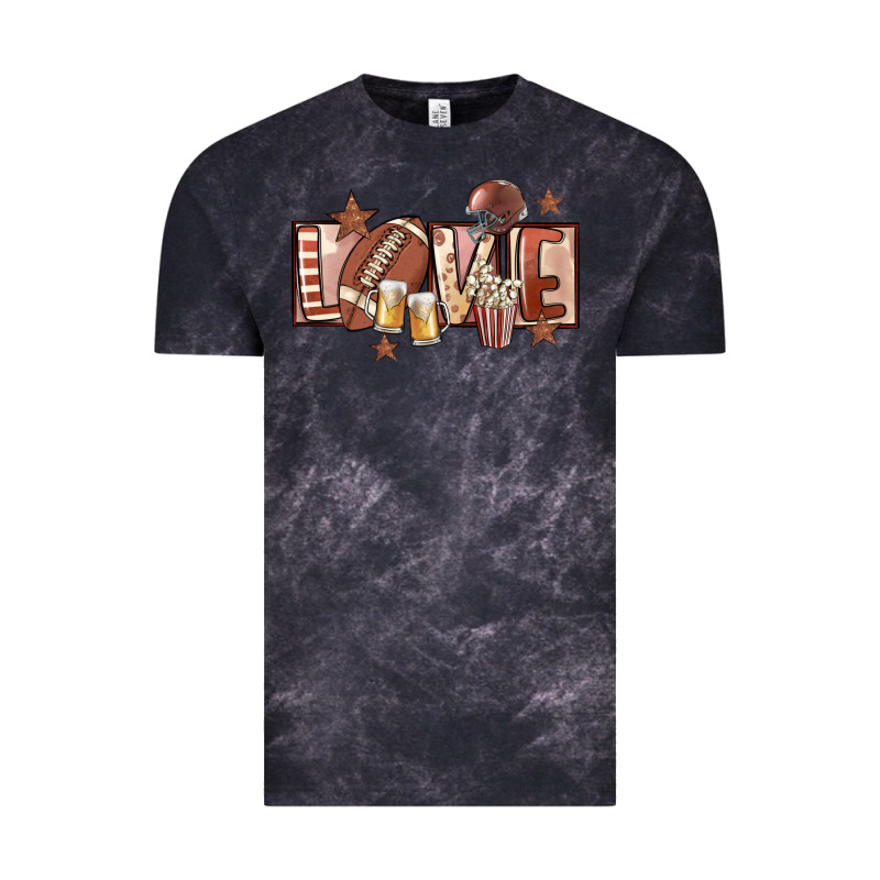 Football Love Vintage Tee by FaDigitalArtStudio | Teevron