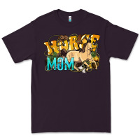 Plum Horse mom rope mother's day Premium Tee - HowdyJamesFarm
