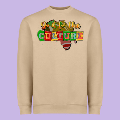 Do It For The Culture Heavyweight Sweatshirt Designed By Jahusdesignshop