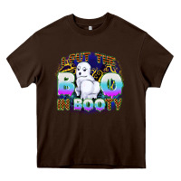 Chocolate Brown i put boo in booty Heavy Core Tee - CowGirlArtShop