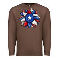 Chestnut sunflower texas flag 2 Premium Sweatshirt - JahusDesignShop