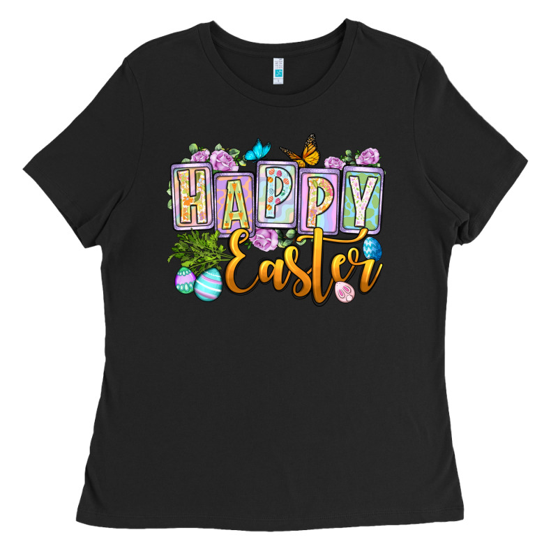 Happy Easter Ladies Tee by OliviaCreatesArt | Teevron