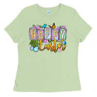 Matcha Happy Easter Ladies Tee - OliviaCreatesArt
