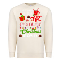 Sandshell i just want to drink hot chocolate watch christmas movies premium Premium Sweatshirt - baoMotion