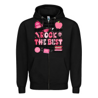Black rock the best Zipper Hoodie - JahusDesignShop