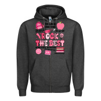 Charcoal Heather rock the best Zipper Hoodie - JahusDesignShop
