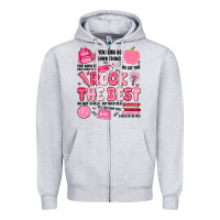 Heather Grey rock the best Zipper Hoodie - JahusDesignShop