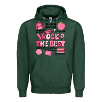 Sports Green rock the best Zipper Hoodie - JahusDesignShop