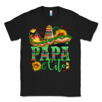 Black papa cito with sunflowers and sombrero Classic Tee - Artiststas