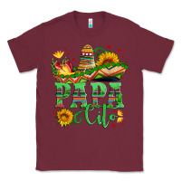 Burgundy papa cito with sunflowers and sombrero Classic Tee - Artiststas