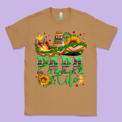 Papa Cito With Sunflowers And Sombrero Classic Tee Designed By Artiststas