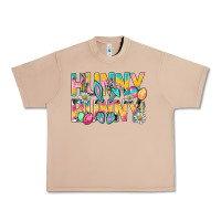 Burro Hunny Bunny Easter Urban Heavy Tee - BundleAndBundleShop