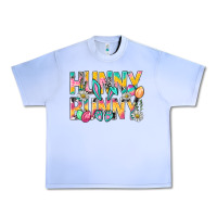 Grape Ice Hunny Bunny Easter Urban Heavy Tee - BundleAndBundleShop