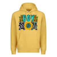 Antique Gold boy mom Premium Hoodie - RacoonDesign
