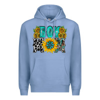 Colony Blue boy mom Premium Hoodie - RacoonDesign
