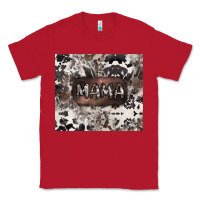 Red mama cowhide cowgirl Classic Tee - CowGirlArtShop