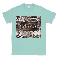 Seafoam mama cowhide cowgirl Classic Tee - CowGirlArtShop