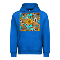 Cobalt western mom Urban Hoodie - RanaPortraitStore